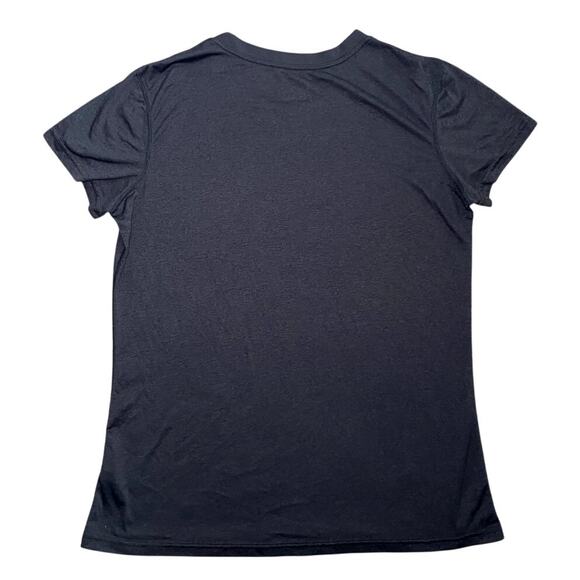 Nike Women's Dri-FIT Black Workout Top - Breathable - Picture 2 of 8